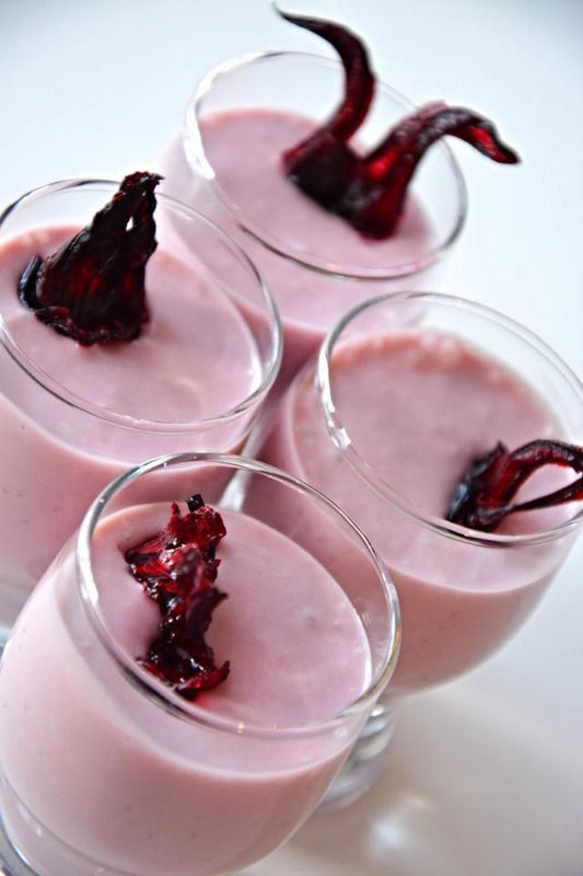 Silky Hibiscus Mousse Delight