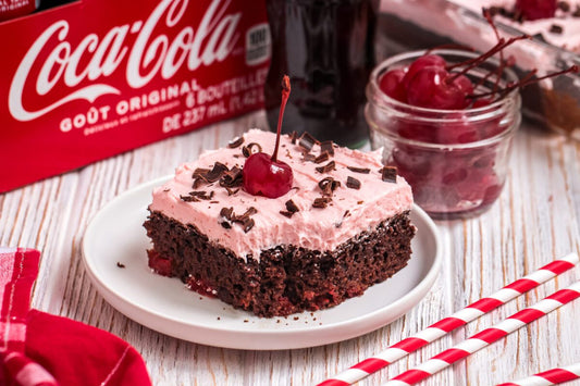 Cherry Cola Extract Chocolate Sheet Cake