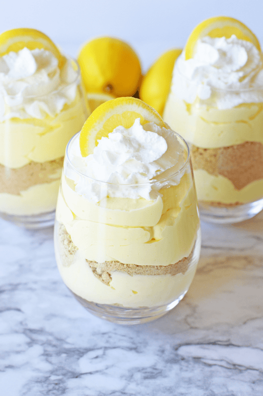 Zesty Citrus Layered Cream Dessert — Creamy Citrus Parfait Delight