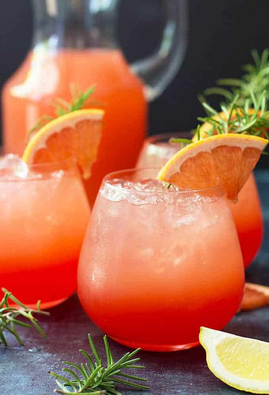 Grapefruit Sunrise Cocktail – Refreshingly Tart & Beautifully Layered Grapefruit Drink