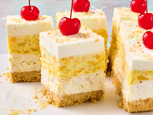 Tropical Piña Colada Lush Dessert