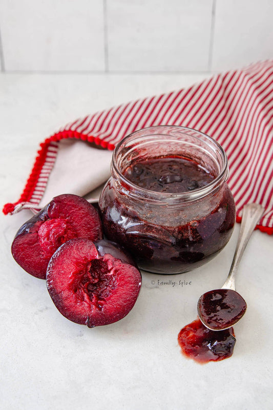Easy and Irresistible Homemade Plum Jam – No Peeling, No Pectin Needed