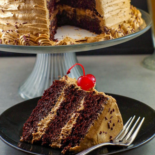Ultimate Root Beer Float Layer Cake – Moist Chocolate Cake with Root Beer Flavored Frosting