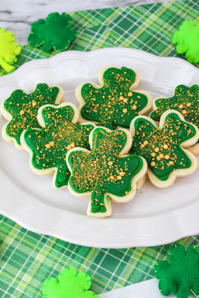 St. Patrick’s Day Cookies with Natural Green Food Dye (Kid-Safe Recipe)