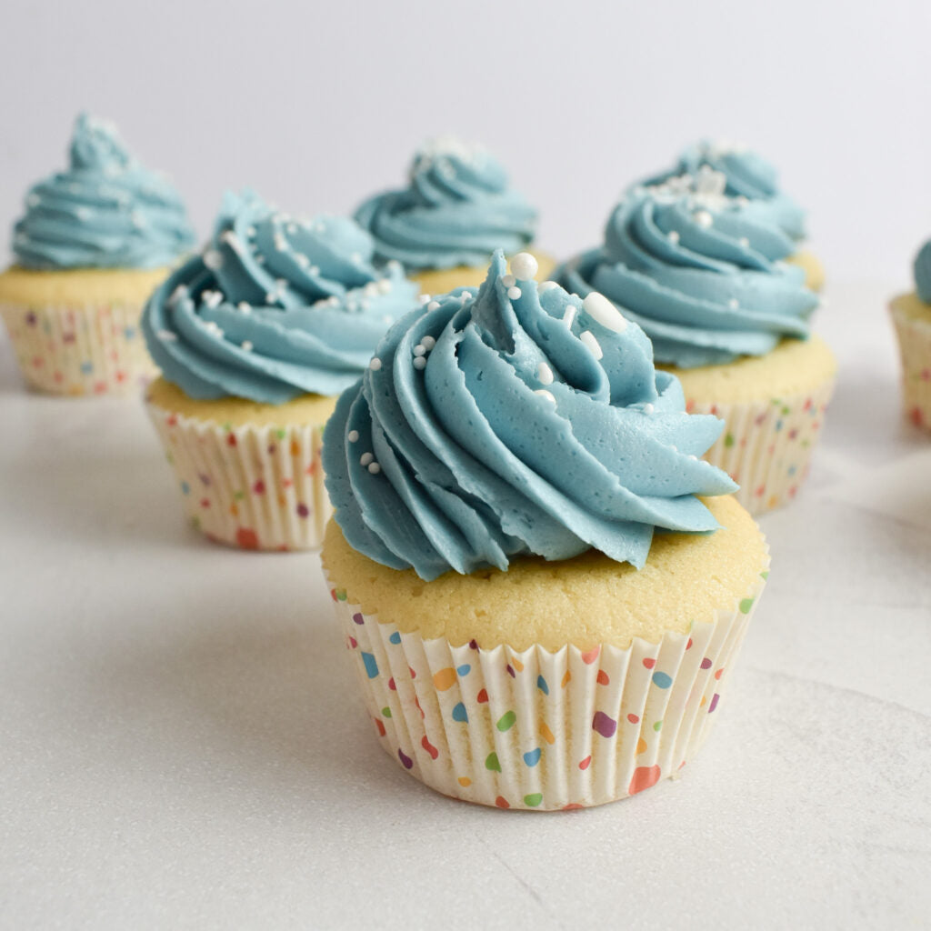 Bright Blue Frosting Recipes with Natural Food Coloring