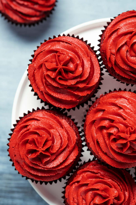 Kid-Safe Red Frosting with Natural Food Coloring