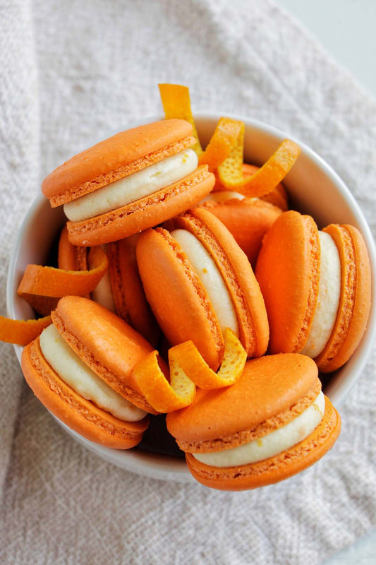 Orange Macaron Recipe Using Oil Soluble Flavoring