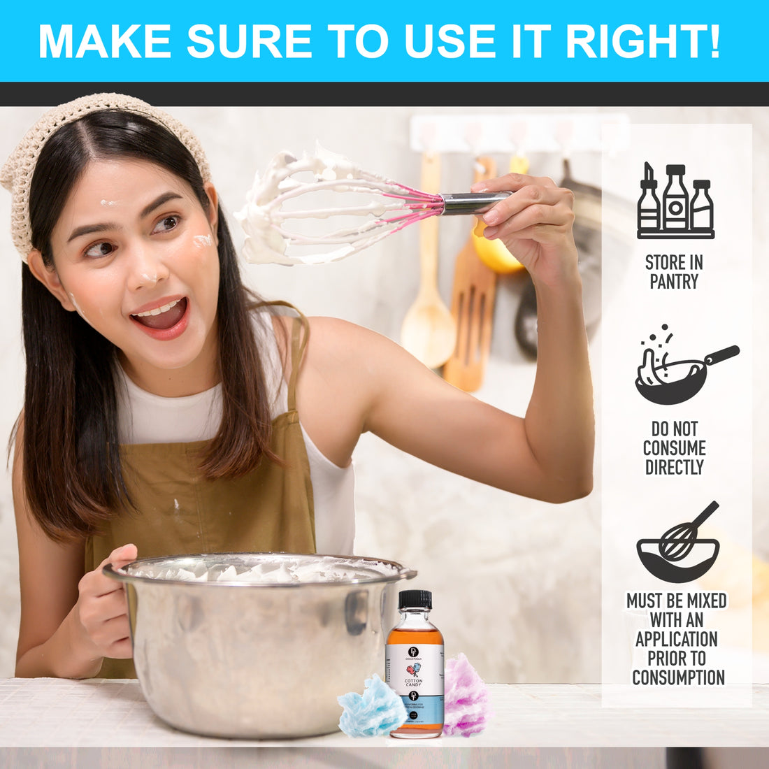 How to Use Cotton Candy Extract