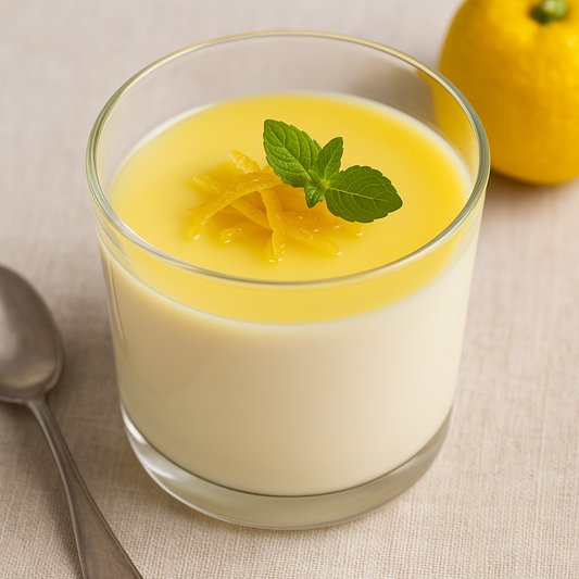 yuzu panna cotta recipe