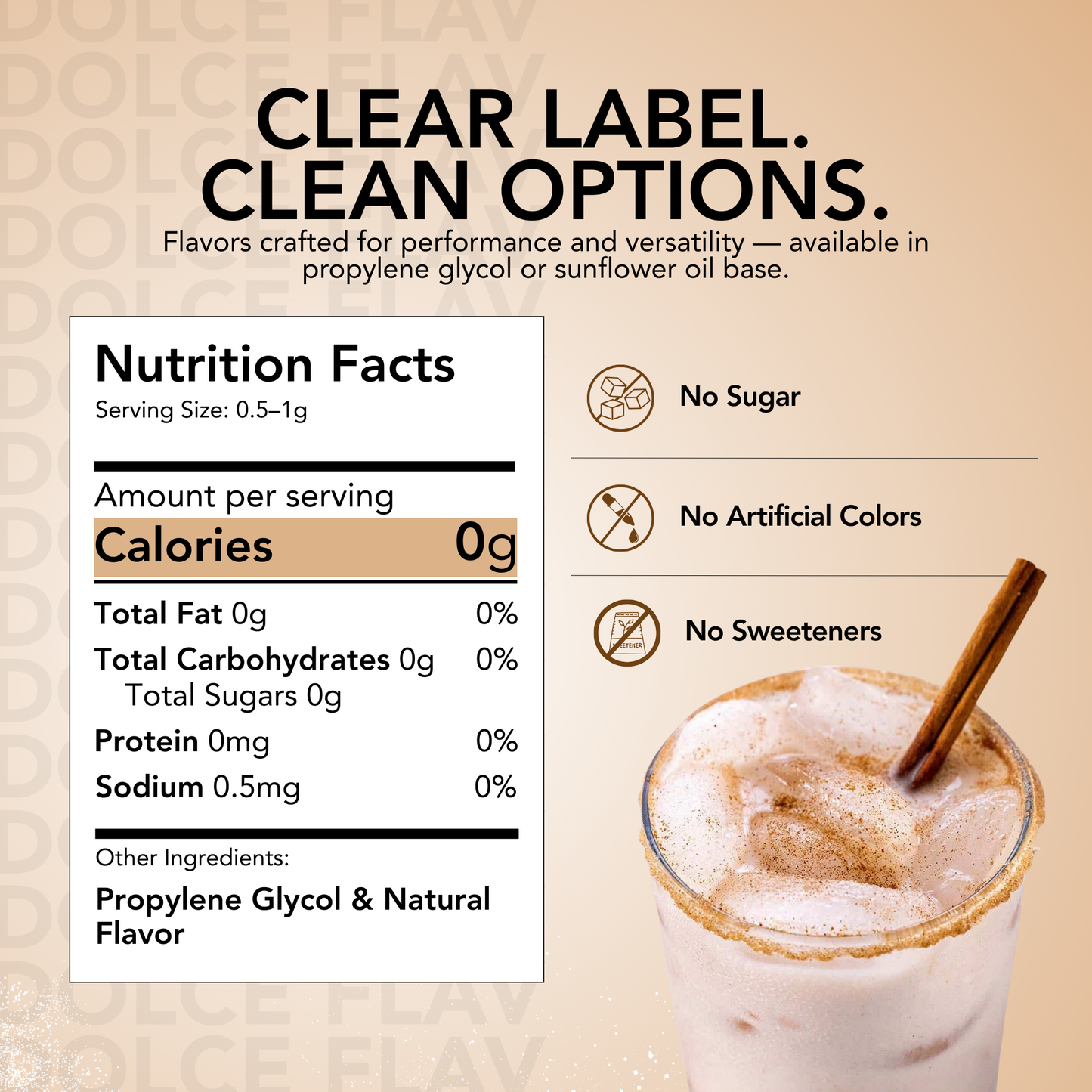 Natural Horchata Flavor Extract