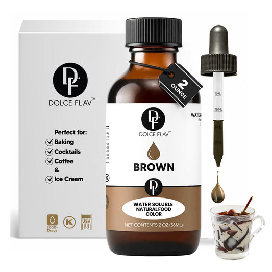 Natural Brown Food Color - Water Soluble