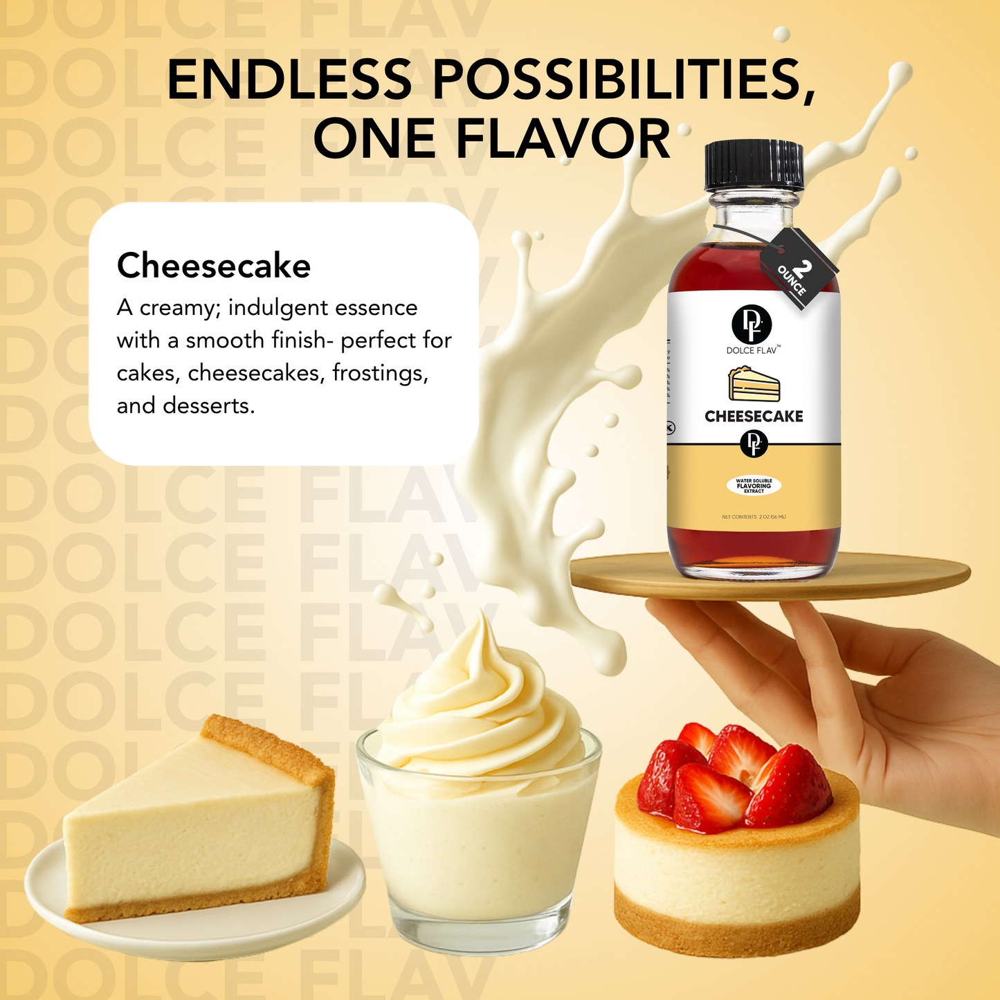 Cheesecake Flavoring Water Soluble