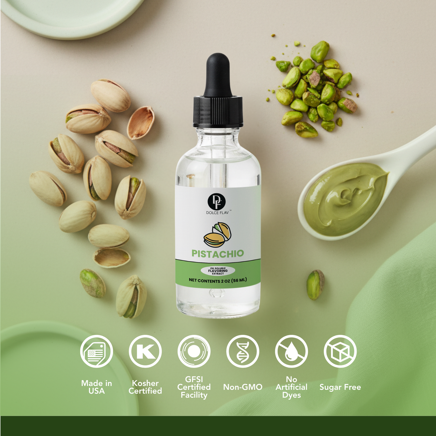 Natural Pistachio Oil Soluble