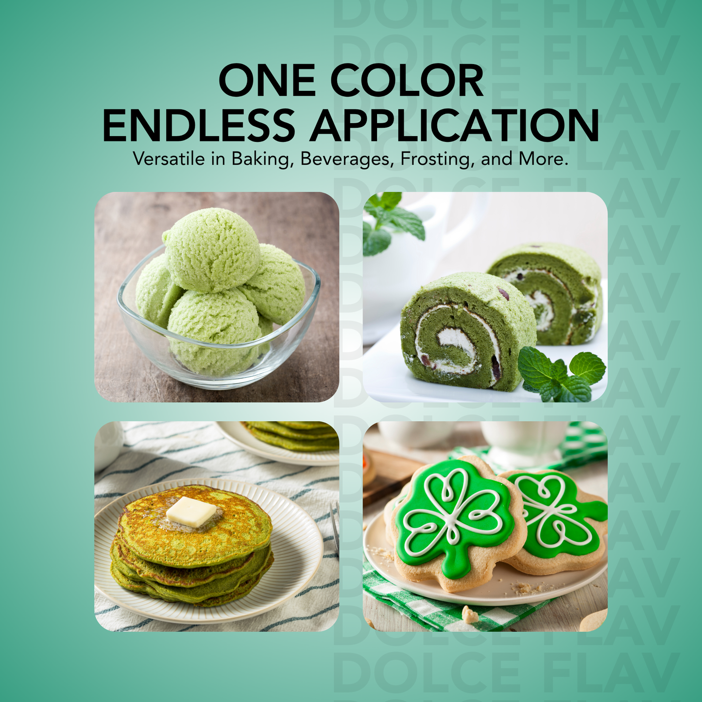 Natural Green Food Color - Water Soluble