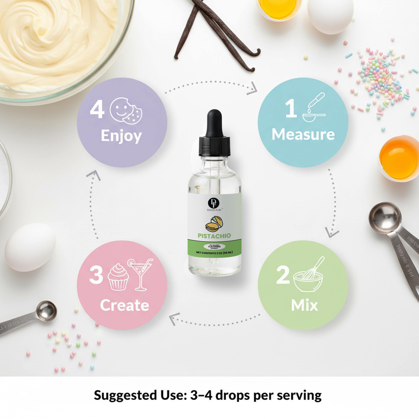 Natural Pistachio Oil Soluble