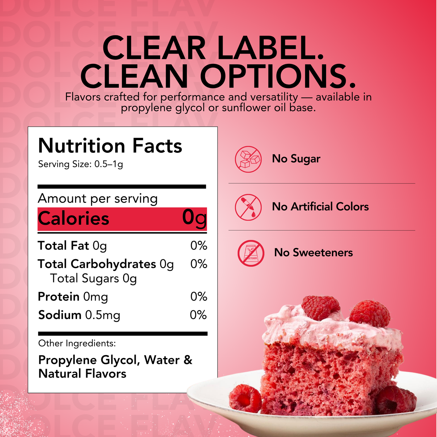 Raspberry Flavoring Water Soluble