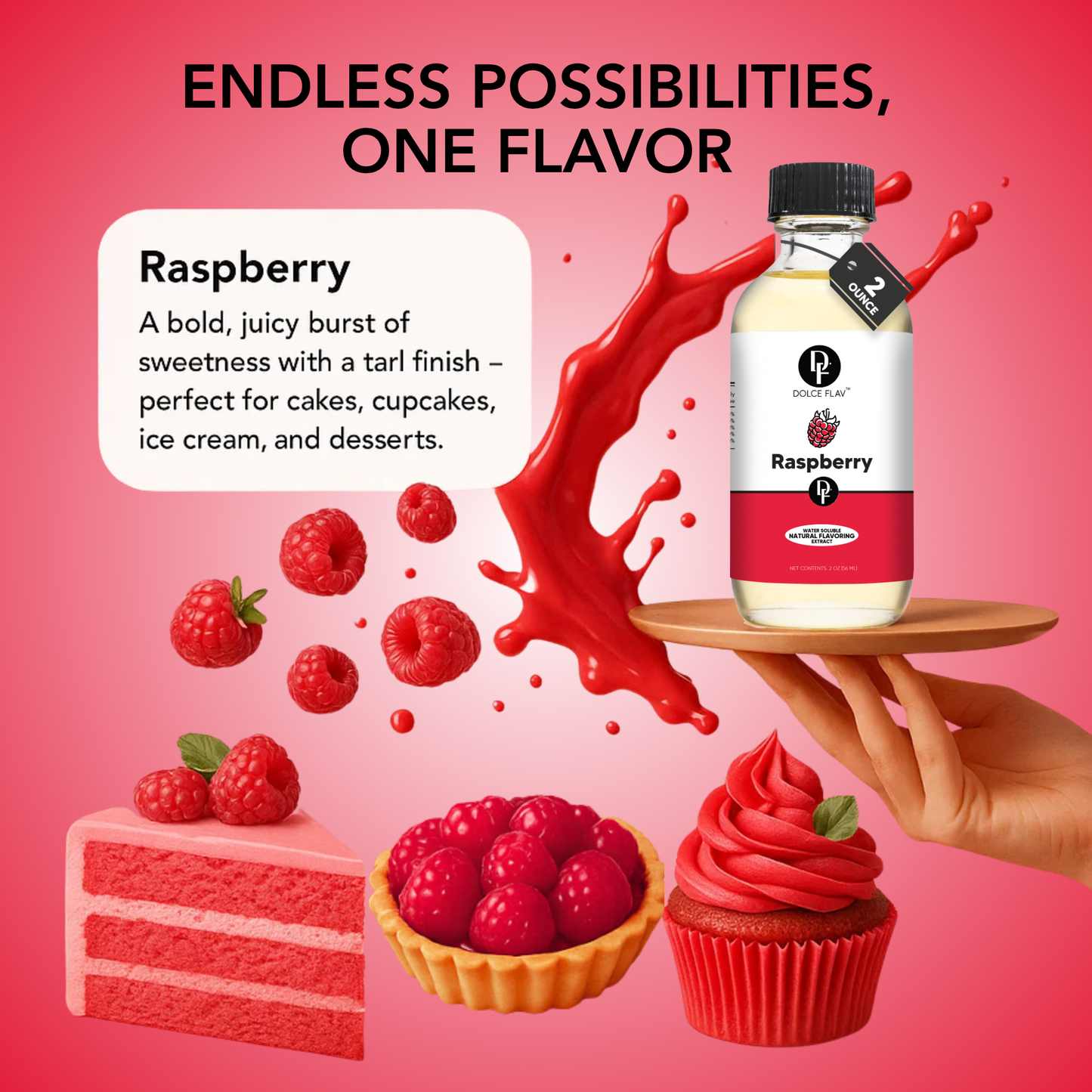 Raspberry Flavoring Water Soluble