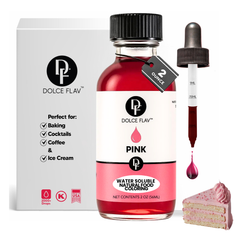 Natural Pink Food Color - Water Soluble