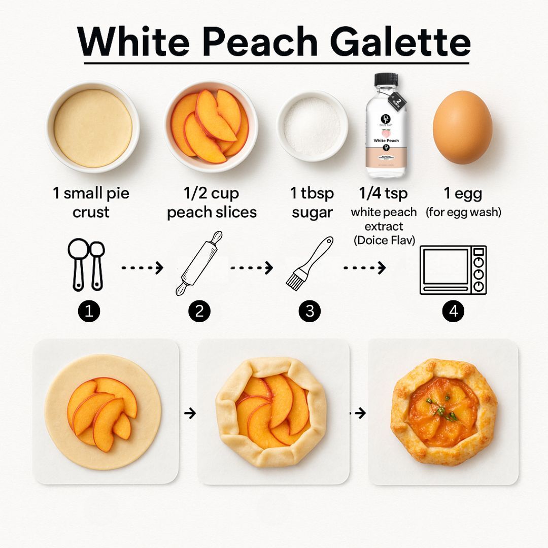 White Peach Galette Recipe