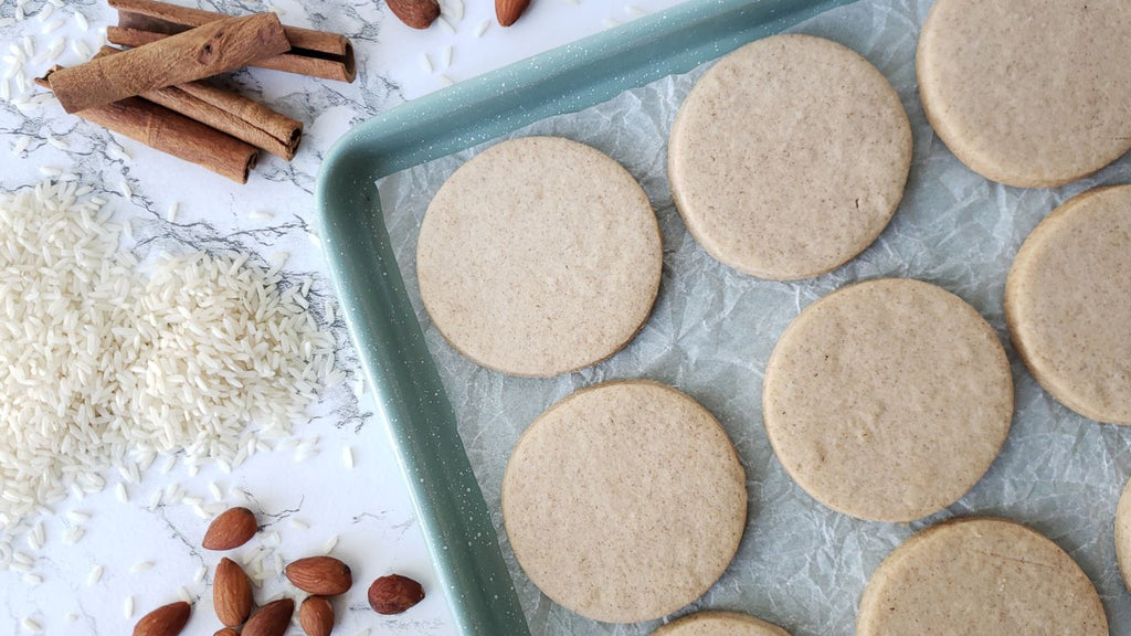 Soft & Spiced Horchata Extract Shortbread Sugar Cookies