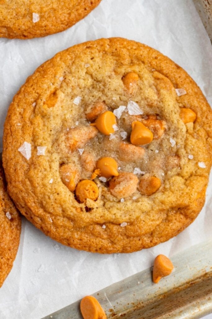 Ultimate Soft & Chewy Butterscotch Chip Cookies with Butterscotch Extract