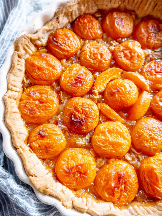 Easy Apricot Tart – Rustic French Apricot Flavor in a Simple Tart