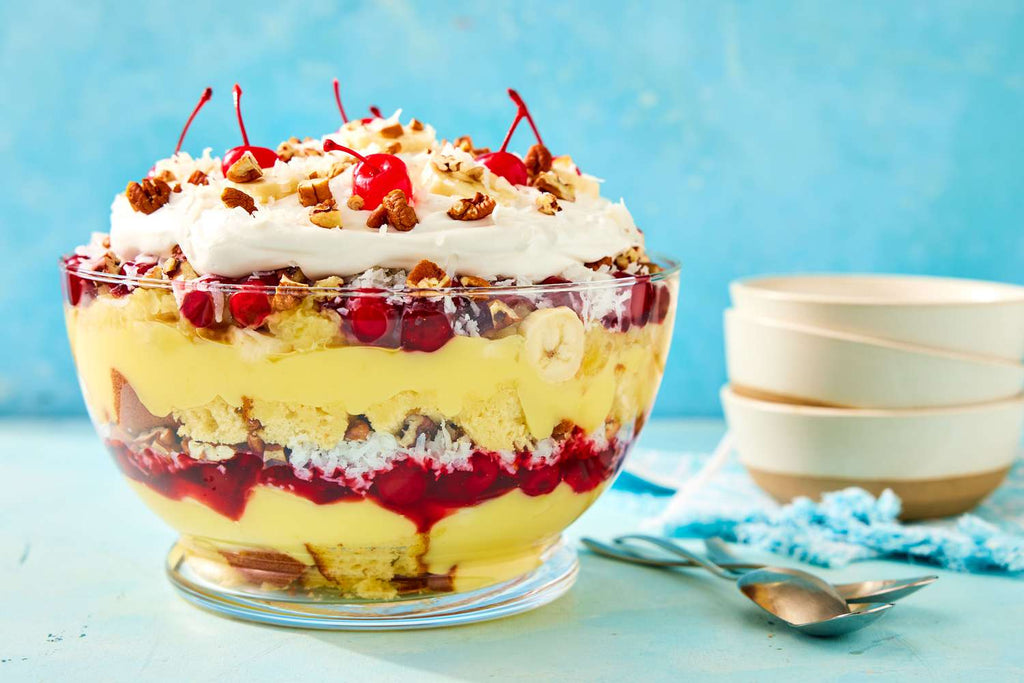 Tropical Punch Punch Bowl Cake – Fruity Layered No‑Bake Dessert