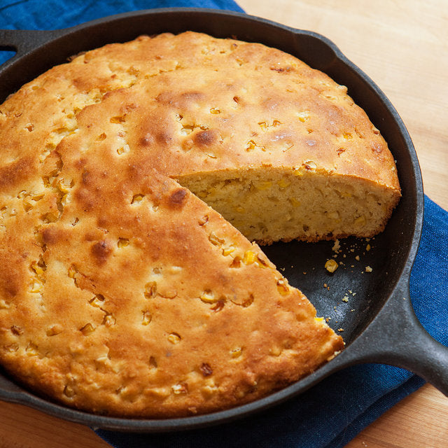 Loaded Keto “Sweet Corn” Skillet Cornbread (with Sweet Corn Extract)