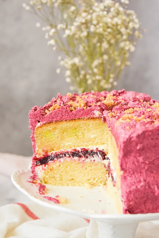 Hibiscus Flavor Extract Lemon Pound Cake – Floral & Citrus Bliss