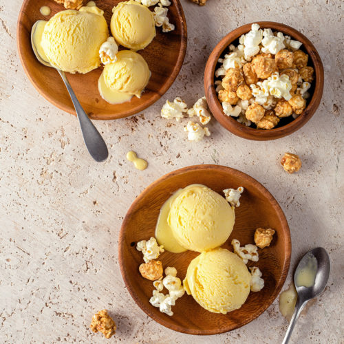 Sweet Corn Gelato Infused with Sweet Corn Extract – Silky Summer Dessert