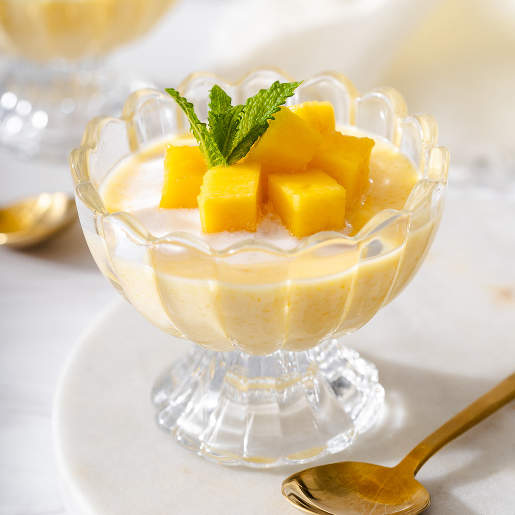 Velvety Mango Panna Cotta with Mango Flavor Extract – Silky Tropical Dessert