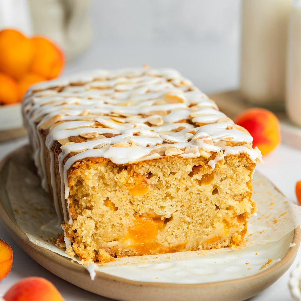 Apricot‑Almond Moist Loaf Cake with Apricot Flavor Extract