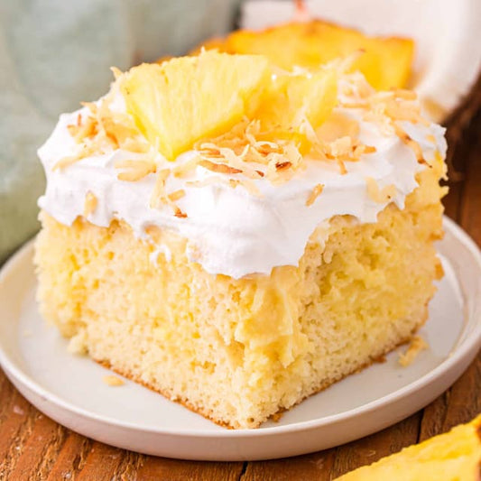 Hawaiian Punch Poke Cake (With Fruit Punch Flavor Extract)