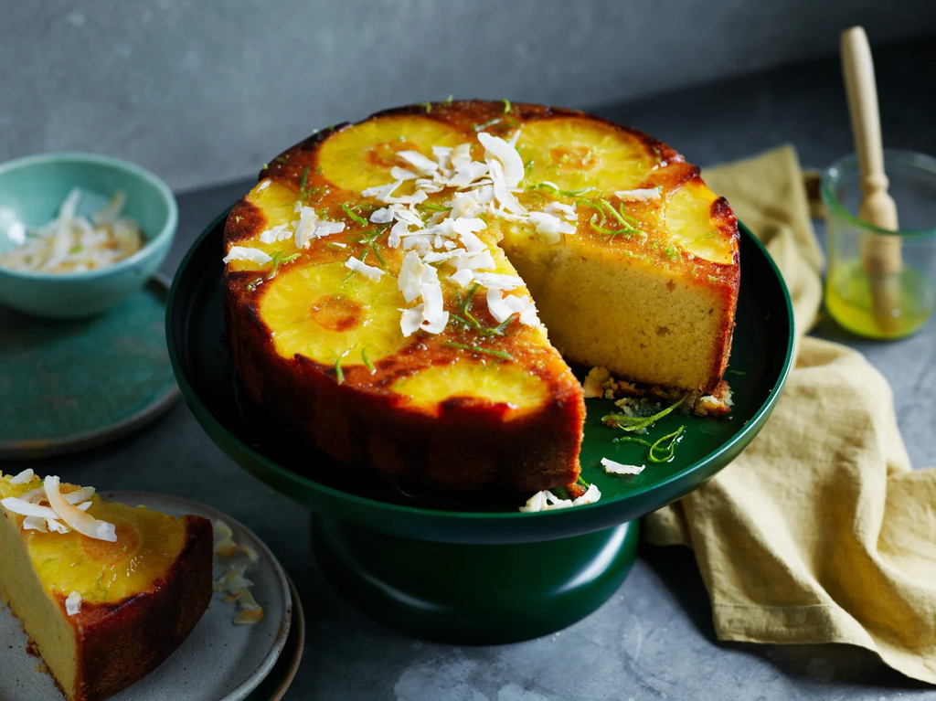 Piña Limón Pineapple-Lime Impossible Cake (Tropical Flan Cake)
