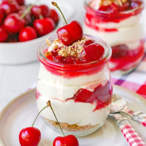 Cherry Bomb Extract No‑Bake Cherry Cheesecake Cups Recipe