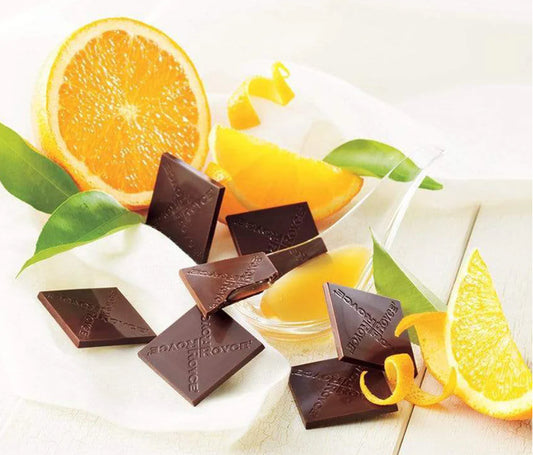 Homemade Orange Chocolate Recipes with Oil Orange Soluble Flavor