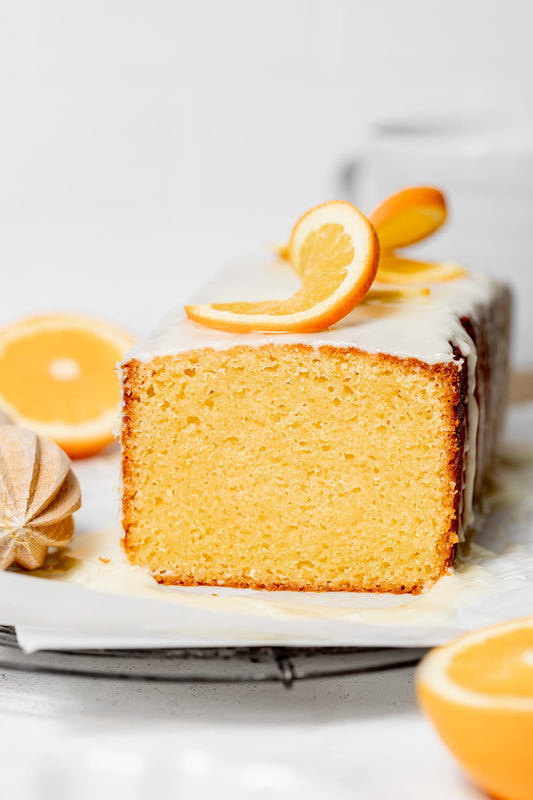 Zesty Orange Olive Oil Bundt Cake — Made with Oil-Soluble Orange Flavoring Extract (Moist, Glazed)