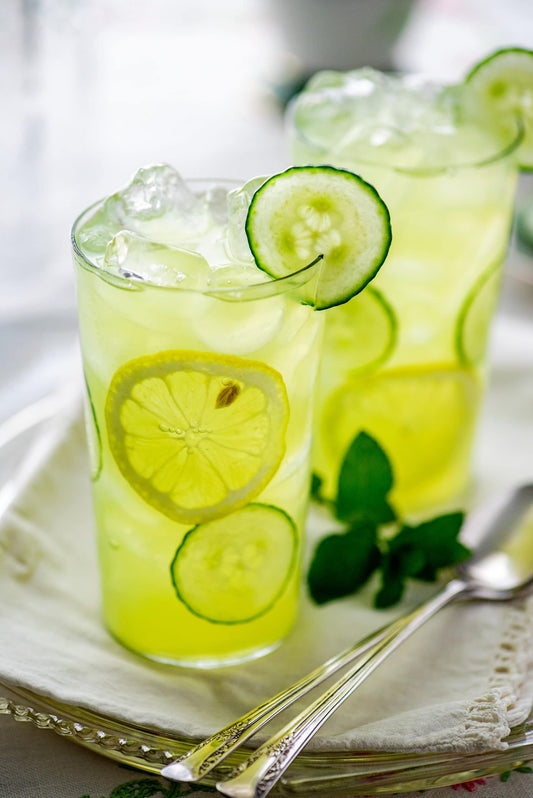 Fresh Cucumber Lemonade Recipe (Made with Natural Extract)