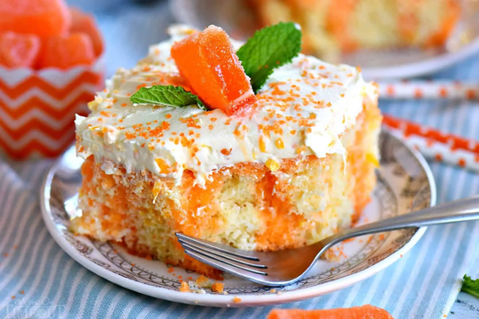 Orange Creamsicle Cake Recipe Using Oil Soluble Extract