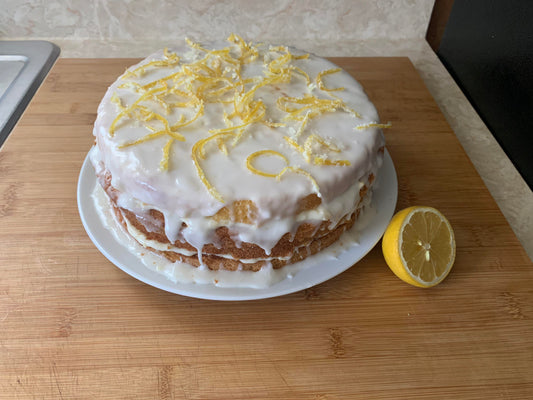 Bright Lemon Cake Recipes with Oil Soluble Flavoring
