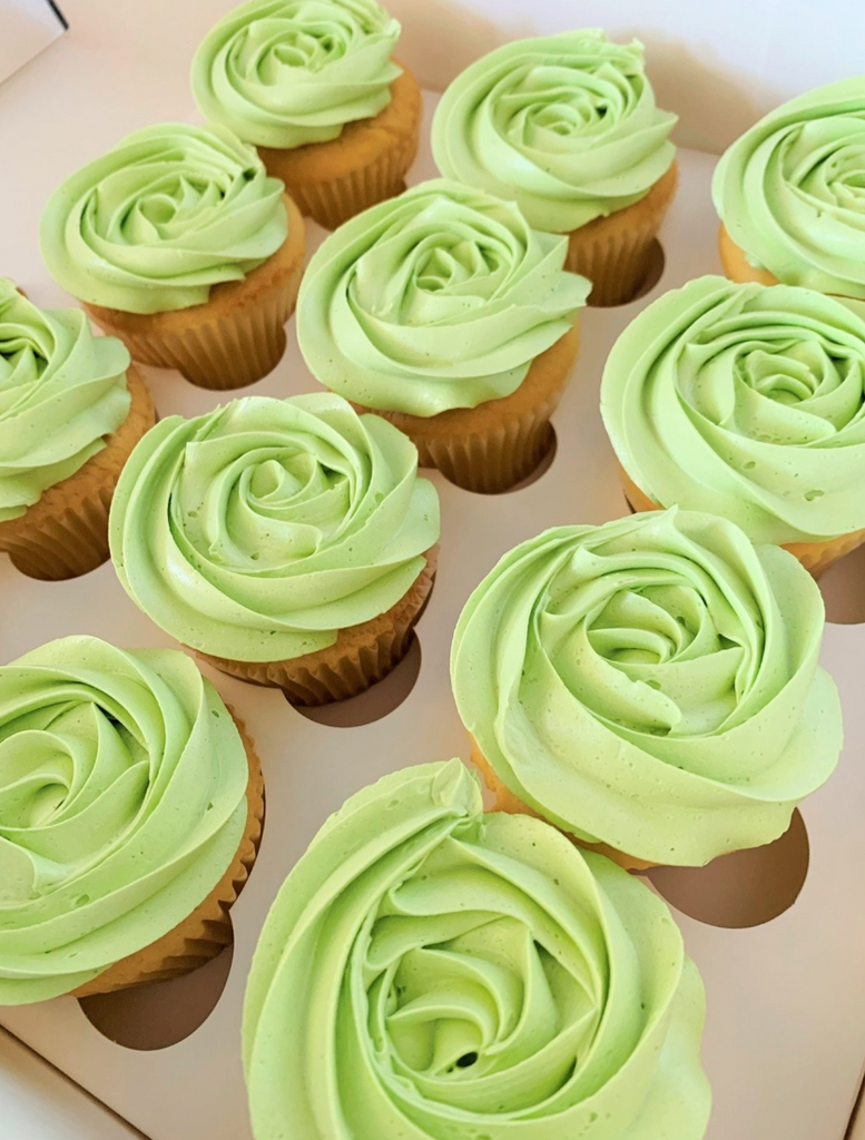 How to Make Green Buttercream Using Natural Food Dye