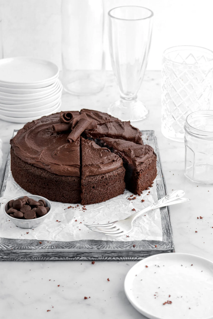 Intensely Chocolaty Moist Cake — Water-Soluble Chocolate Flavor Extract Recipe