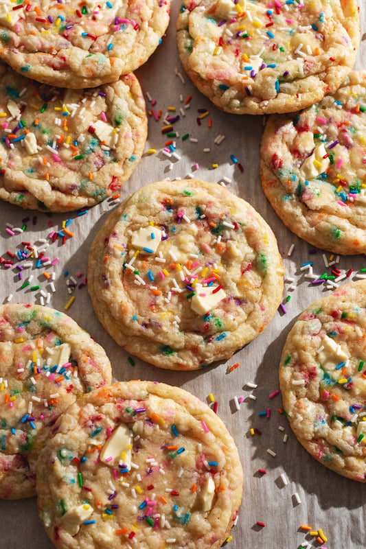 Easy Birthday Cake Cookies Using Extract