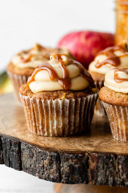 Caramel Apple Frosting for Fall Desserts