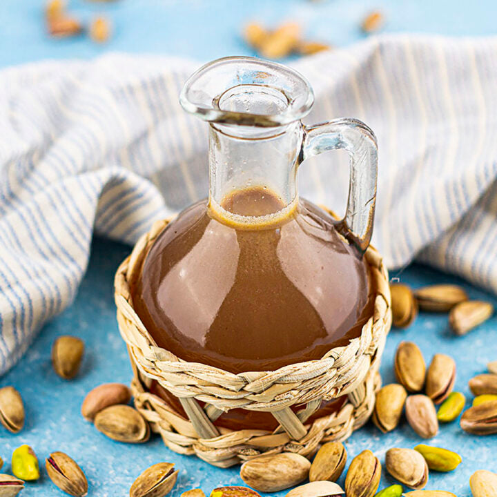 Pistachio Latte & Syrup Combo – Homemade “Starbucks‑Style” Pistachio Syrup + Latte