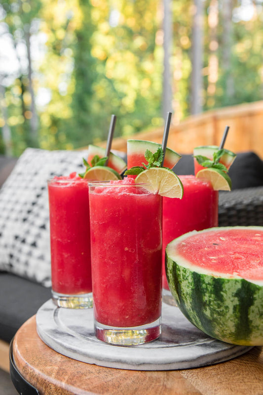 Watermelon Slushie With Fresh Flavor