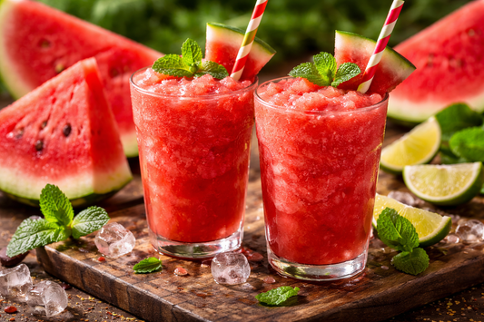 Watermelon Slushie With Fresh Flavor