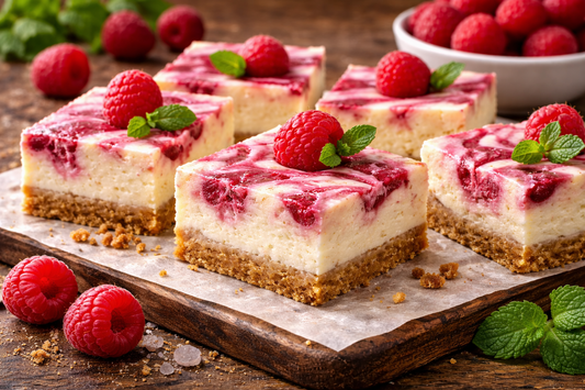 Raspberry Cheesecake Bars
