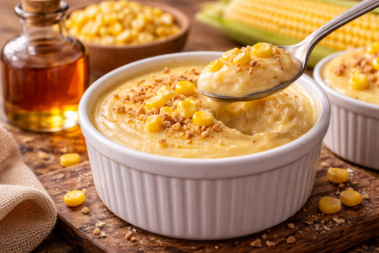 Sweet Corn Pudding With Real Extract