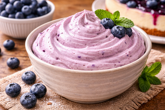 Blueberry Cheesecake Frosting